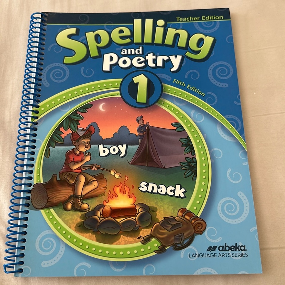 Abeka Spelling and Poetry teacher edition
